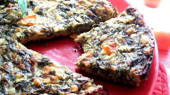 сырная пицца на хлебе