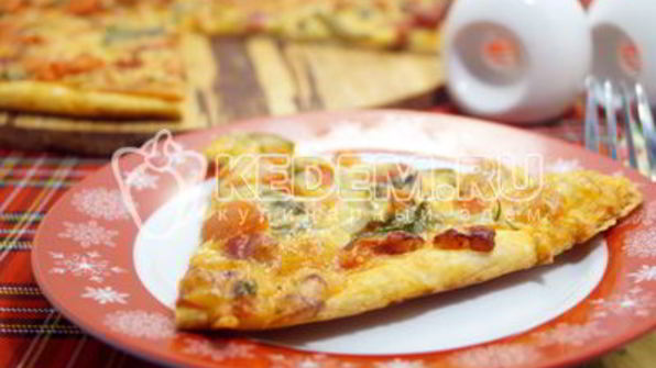 тонкая пицца