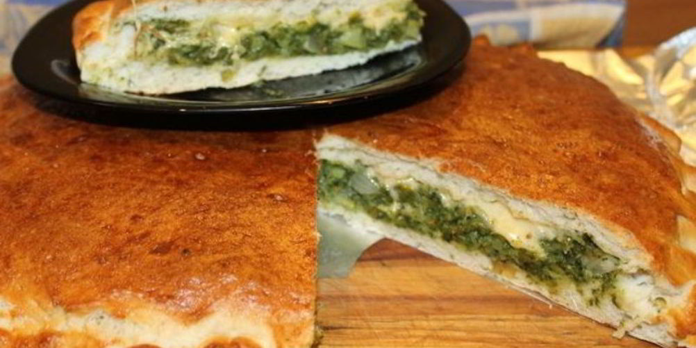 Рецепт закрытой пиццы с брокколи