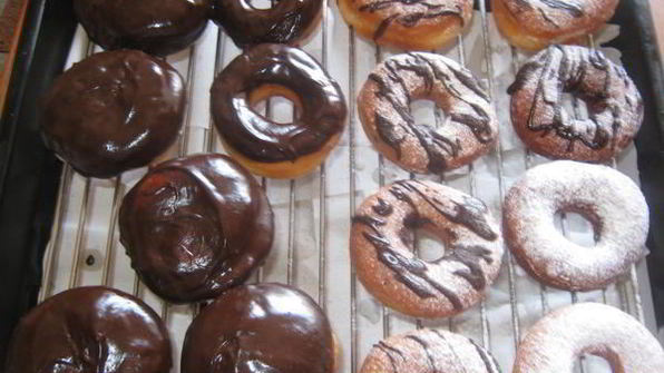 американские пончики донатс