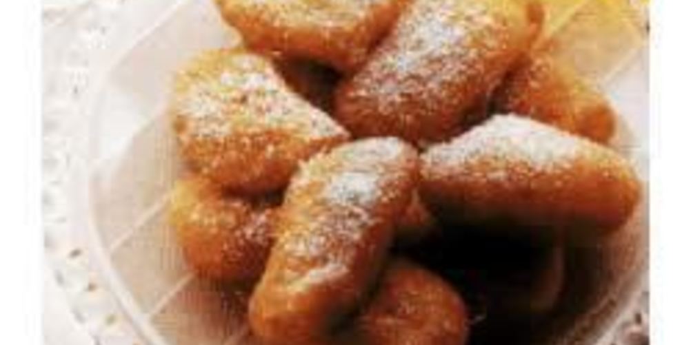 Рецепт банановых пончиков