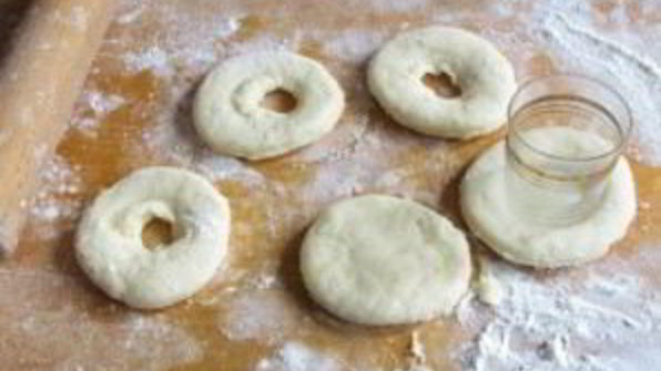 быстрые пончики на кефире