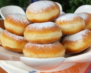 Нежные пончики