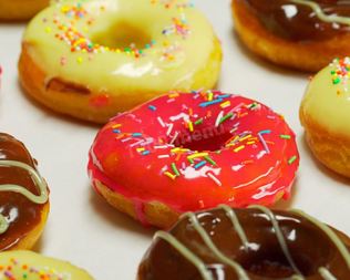 Пончики американские дрожжевые на молоке