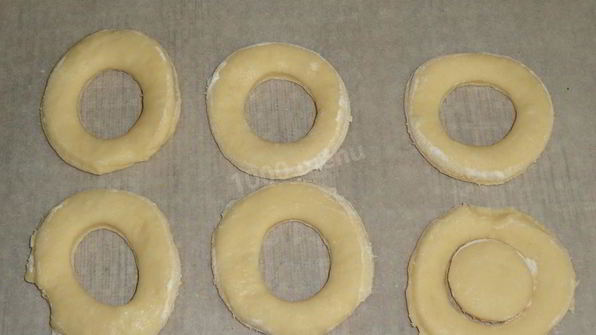 пончики на кефире за 15 минут