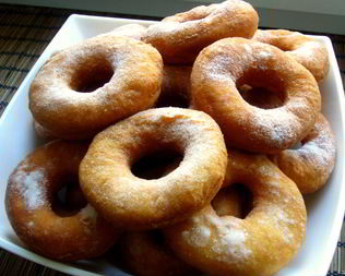 Пончики на кислом молоке