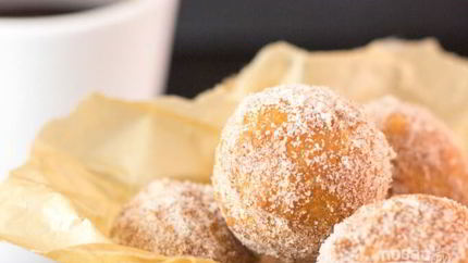 Пончики на молоке без дрожжей