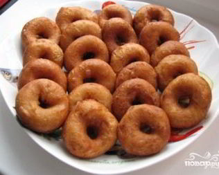 Пончики с чесноком