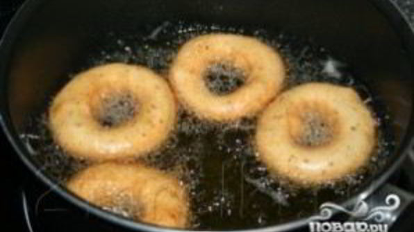 пончики с чесноком