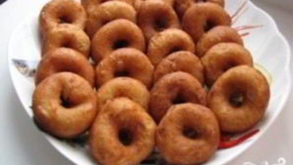 пончики с чесноком