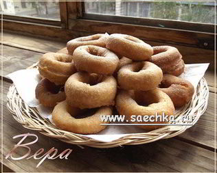 Пончики с корицей