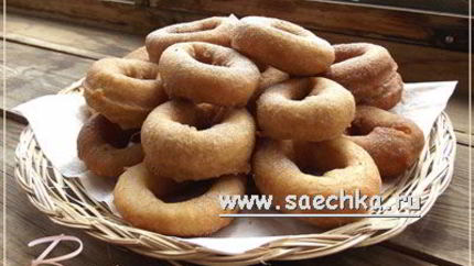 Пончики с корицей