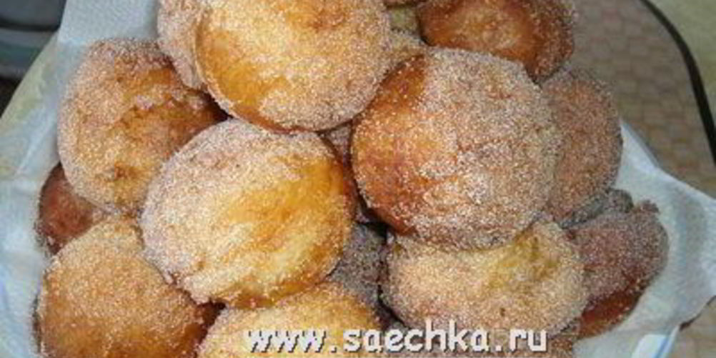 Рецепт пончиков с творогом