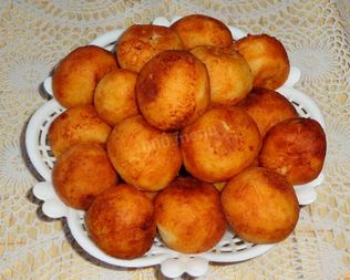 Пончики творожные за 10 минут