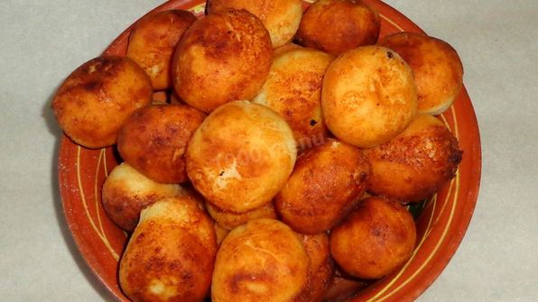 пончики творожные за 10 минут