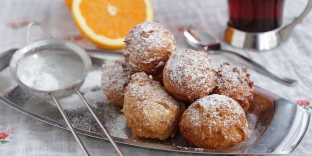 Рецепт пончики zeppole с апельсиновым ароматом и нежностью яблока