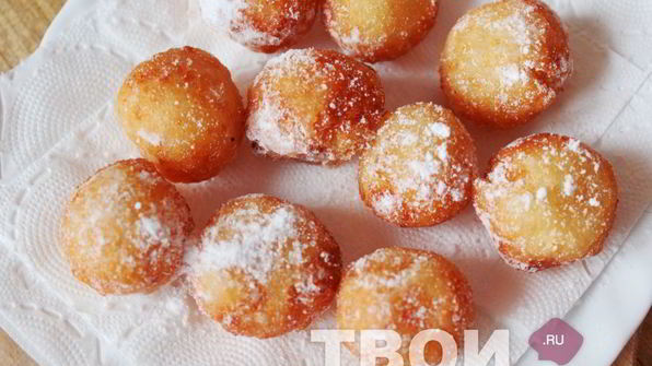 творожные пончики