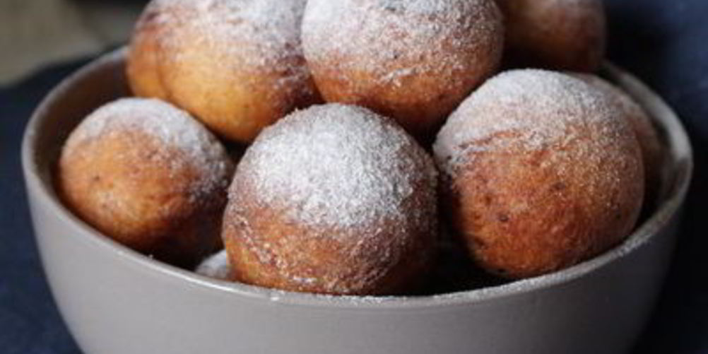 Рецепт ванильных пончиков на соде