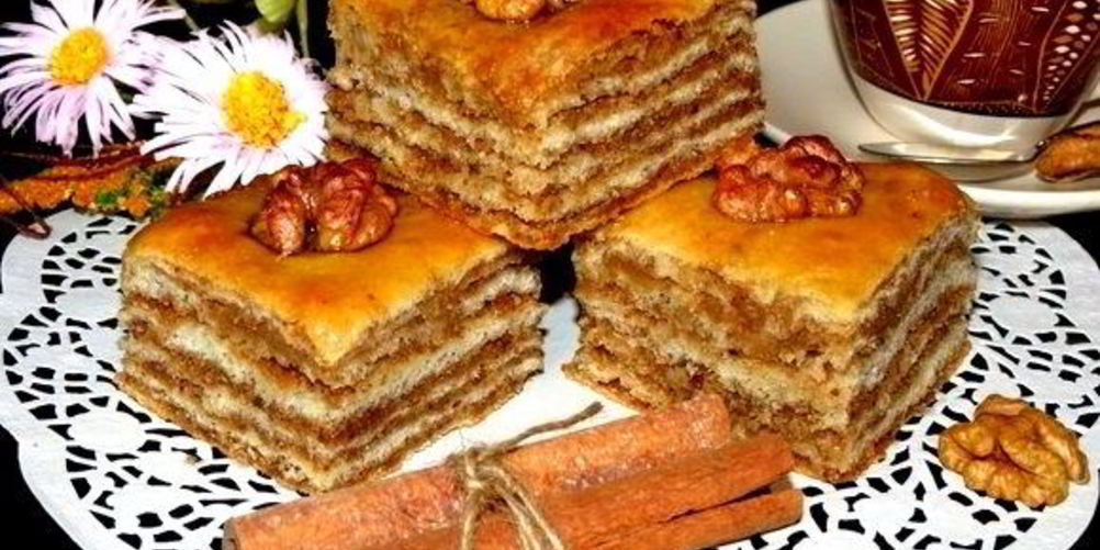 Рецепт постной пахлавы
