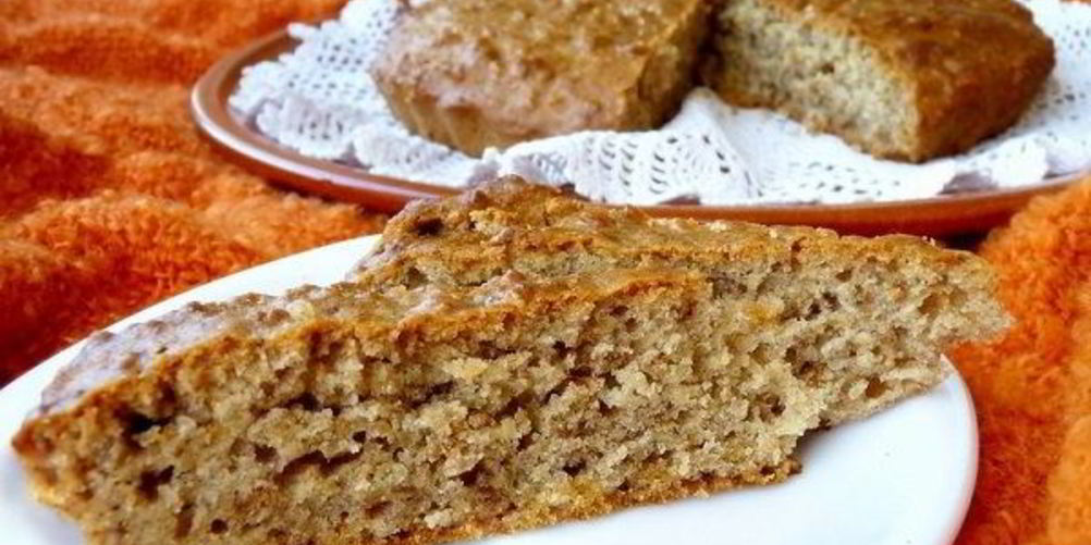 Рецепт коврижки с овсяными хлопьями