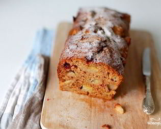 Коврижка яблочная