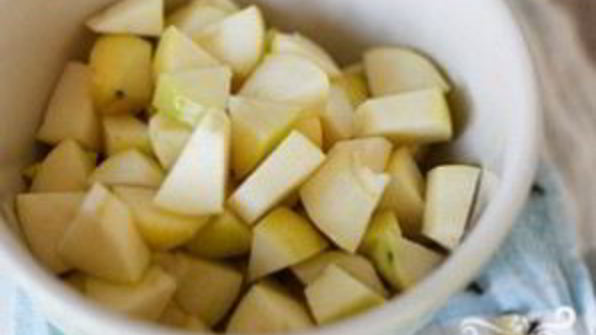 коврижка яблочная