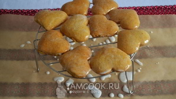 медовые пряники с глазурью