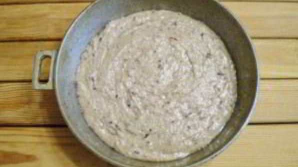 постная коврижка с вареньем