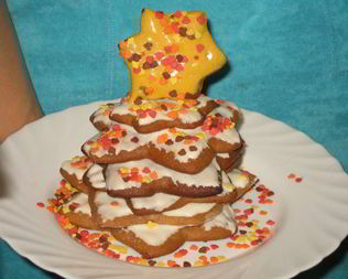 Пряничная новогодняя елочка и не только