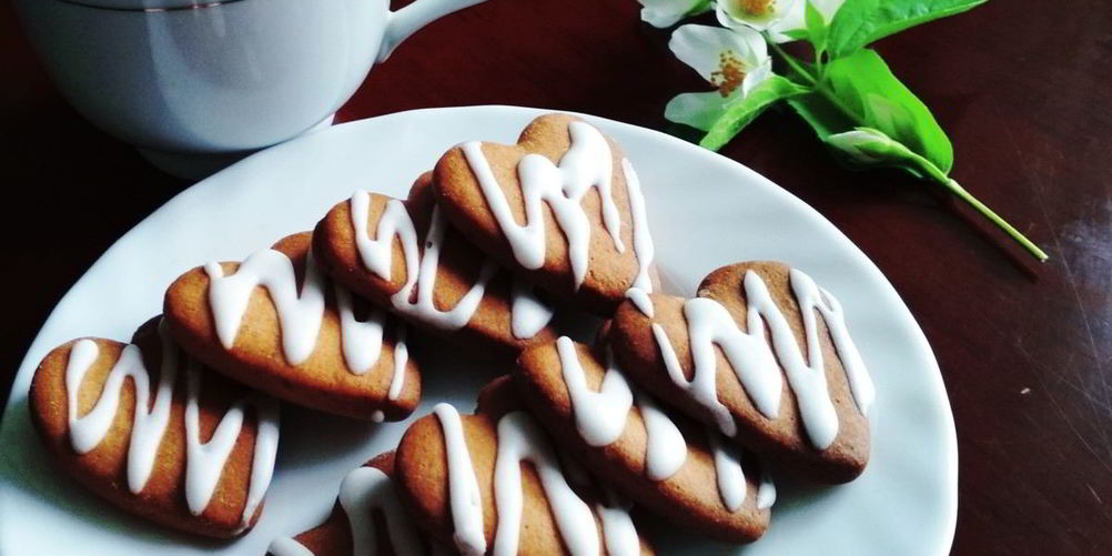 Рецепт пряничных сердечек