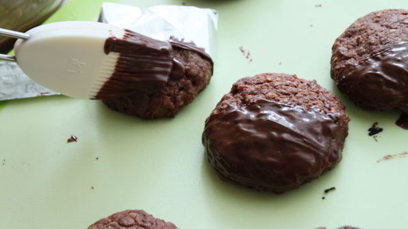 шоколадные пряники с цукатами