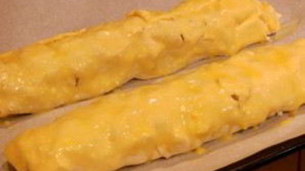 рулетики из творожного теста