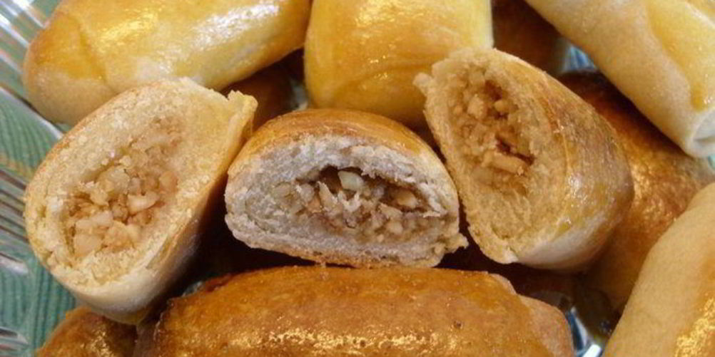Рецепт рулетиков песочных с орехами