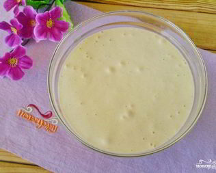 Бисквитное тесто для шарлотки