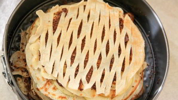 блинная шарлотка