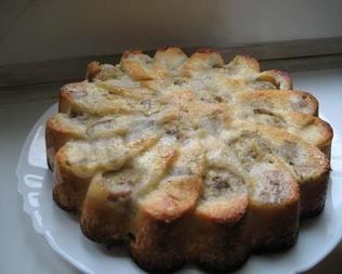 Фруктовая шарлотка