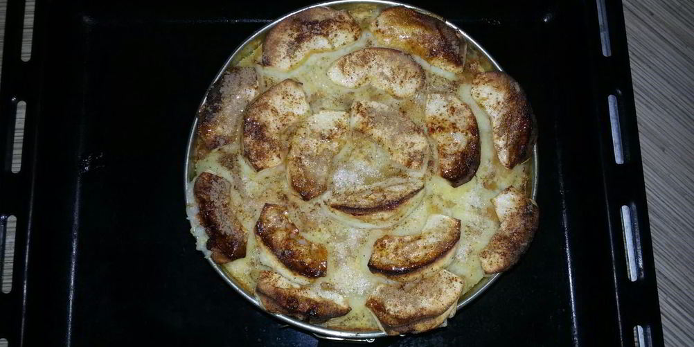 Рецепт ленивой шарлотки