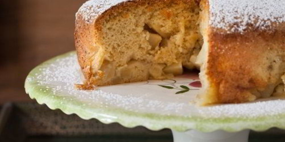 Рецепт шарлотки без масла