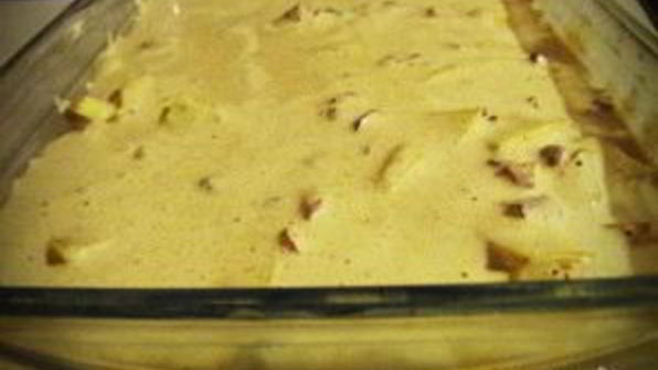 шарлотка с сухофруктами