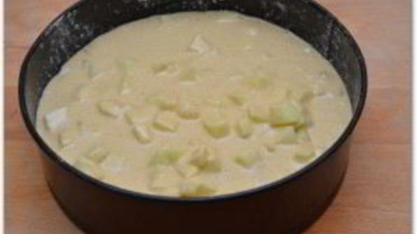 шарлотка с яблоками без разрыхлителя