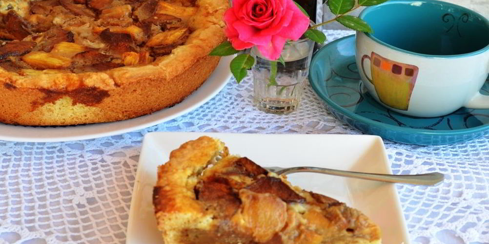 Рецепт шарлотки яблочно-кофейная