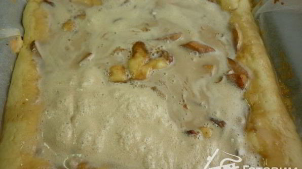 шарлотка яблочно-кофейная