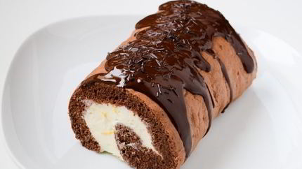 Шоколадный рулет