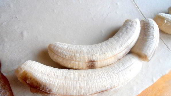 банановый штрудель в мармеладной карамели