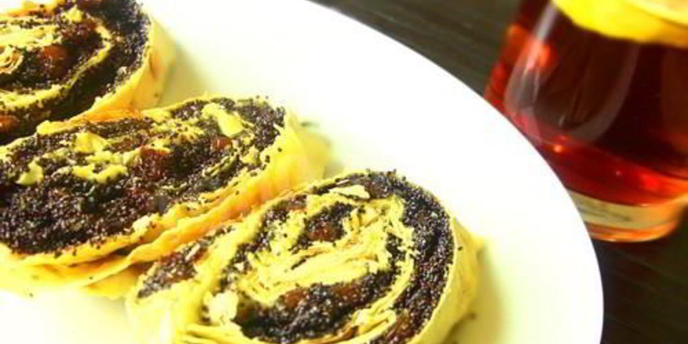 Рецепт ленивого штруделя с макома иза лавашей