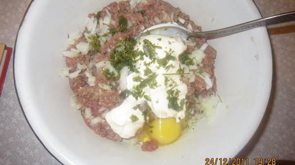 мясной штрудель