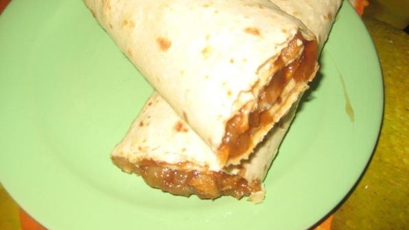 штрудель из лаваша с яблоками