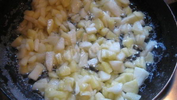 штрудель из лаваша с яблоками