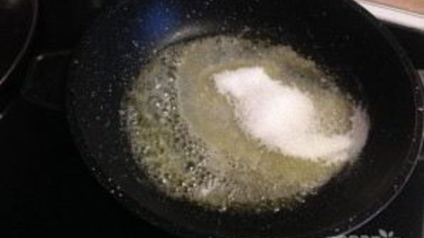 штрудель с грушей и яблоком