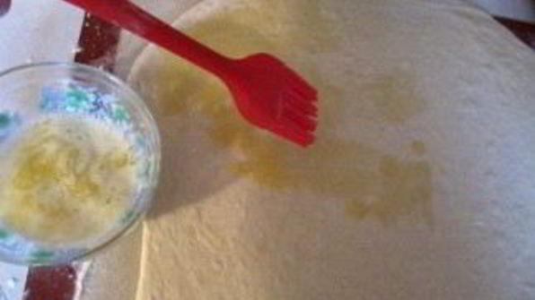 штрудель с курицей и картошкой